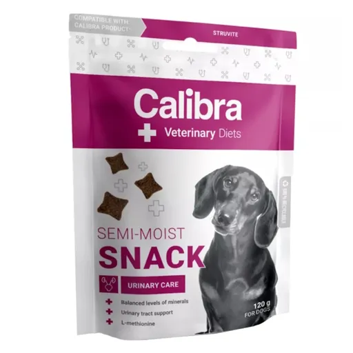 CALIBRA Veterinary Diets Snack Urinary Care maškrty pre psov 120 g
