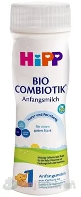 HiPP 1 BIO Combiotik® Počiatočná tekutá mliečna dojčenská výživa od narodenia, 200 ml