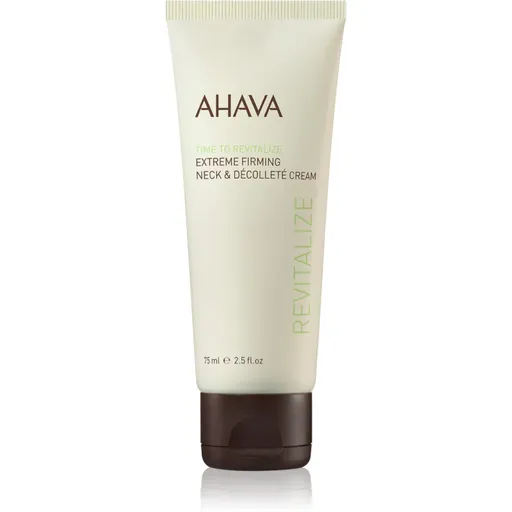 AHAVA Time To Revitalize spevňujúci krém na krk a dekolt 75 ml