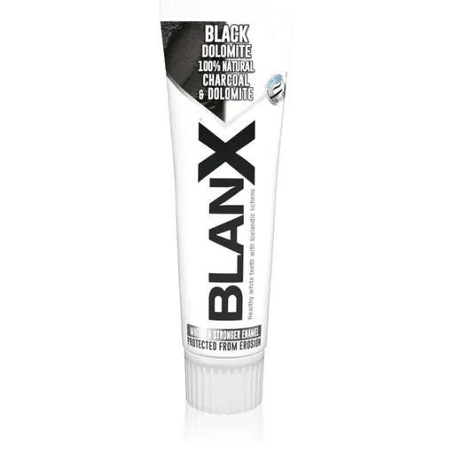 BlanX Black Dolomite bieliaca zubná pasta s aktívnym uhlím 75 ml