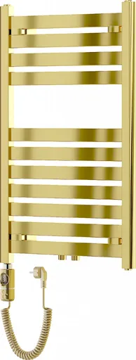 MEXEN/S - Urán radiátor + vykurovacia tyč 800 x 500 mm, 300 W, zlatá W105-0800-500-2300-50