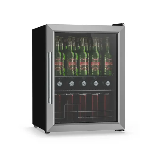Klarstein Beersafe chladnička na nápoje so sklenenými dverami | 64 x 48 cm | Vnútorné LED osvetlenie