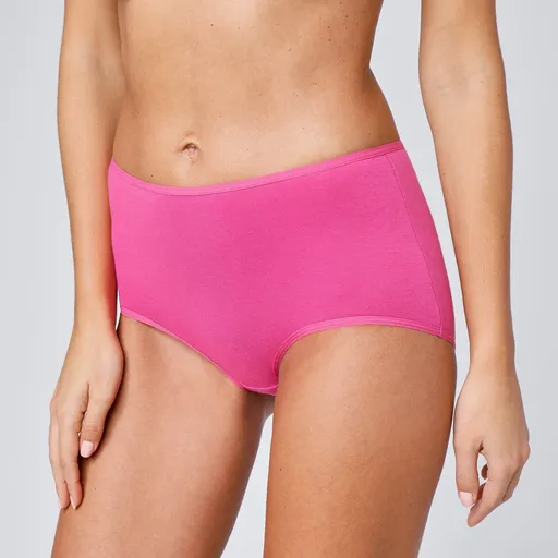 Súprava 10 maxi nohavičiek zo strečovej bavlny, jednofarebné