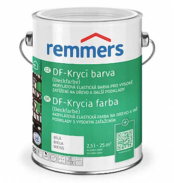 REMMERS DF - Vysoko krycia vodouriediteľná farba REM - weiss 0,75 L