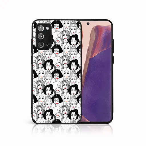 MY ART Ochranný obal pre Samsung Galaxy Note 20 LIPSTICK (174)