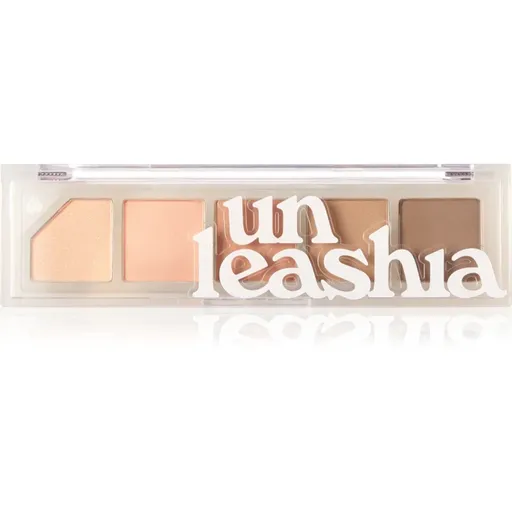 Unleashia Mood Shower Eye Palette paletka očných tieňov odtieň NO.1 Vanilla Shower 1 ks