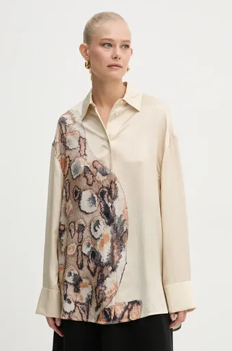 Košeľa s prímesou hodvábu AERON