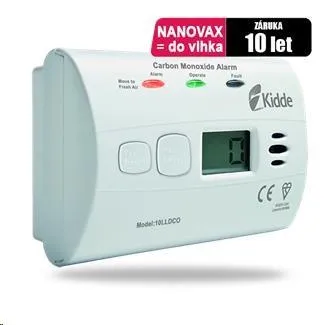 Kidde K10LLDCO detektor CO, odolný voči vlhkosti