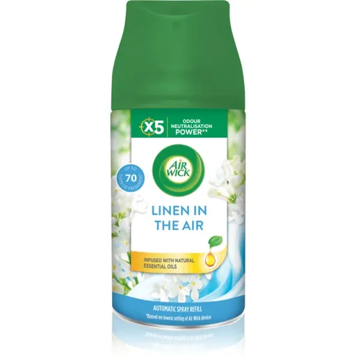 Air Wick Freshmatic Linen In The Air osviežovač vzduchu náhradná náplň 250 ml