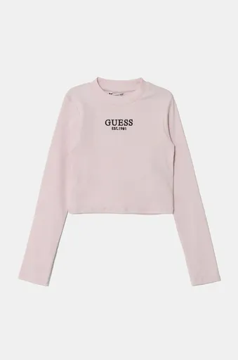 Detské tričko s dlhým rukávom Guess
