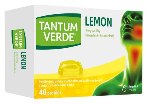 TANTUM VERDE LEMON 40X3MG BLISTER