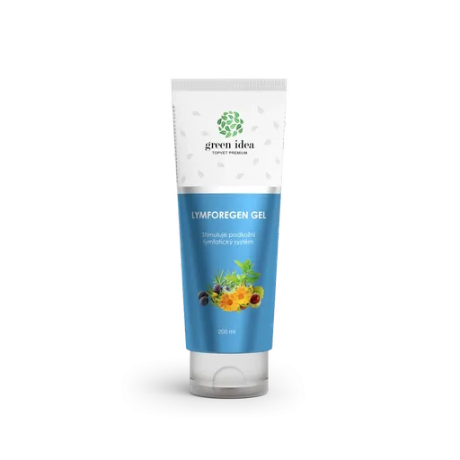 Lymforegen masážny gél v tube 200 ml - Green idea