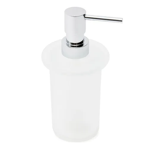 Dávkovač mydla SAT Simply R chróm/mliečne sklo SATDSIMRDAV