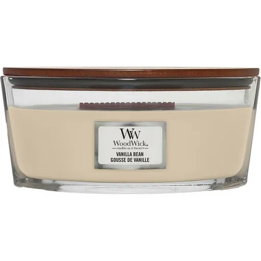 WoodWick Vonná sviečka loď Vanilla Bean, 453 g