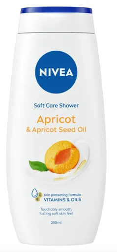NIVEA APRICOT SEED OIL - Ošetrujúci dámsky sprchovací gél 0,5 L