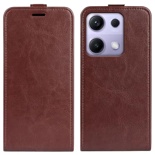 Vyklápacie puzdro pre Xiaomi Redmi Note 14S hnedé