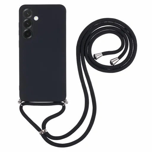 ROPE Kryt so šnúrkou Samsung Galaxy A17 / A17 5G čierny