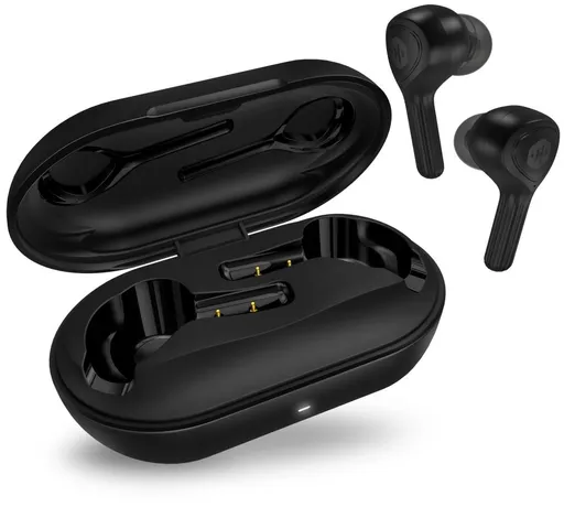 CONNECT IT HYPERBASS True Wireless Sonic+ slúchadlá do uší s mikrofónom, ČIERNA