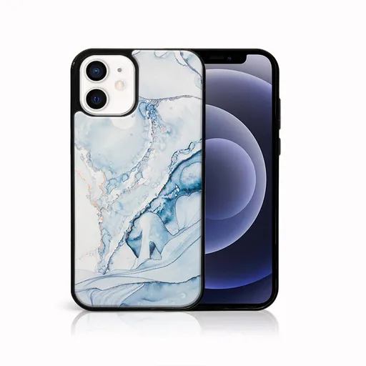 MY ART Ochranný obal pre Apple iPhone 12 mini LIGHT BLUE (149)