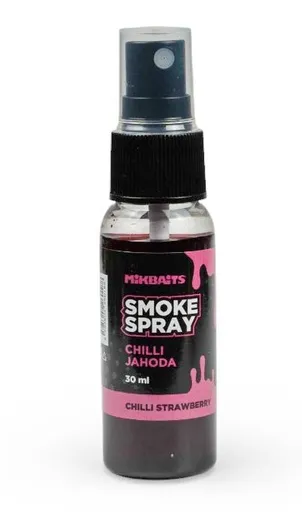 Mikbaits smoke spray 30 ml - chilli jahoda