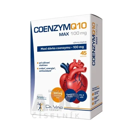 COENZYM Q10 Max 100 mg Da Vinci