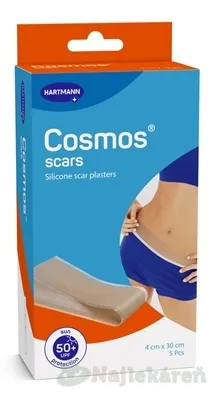 Cosmos scars silikonové náplasti na jazvy 4cmx 30cm