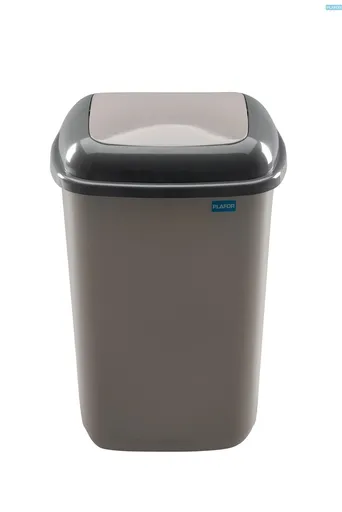 PLAFOR - Smetný kôš Quatro 28L mocca