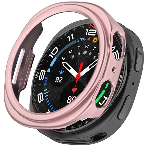 PC HALF COVER Plastový kryt Samsung Galaxy Watch8 44mm ružový