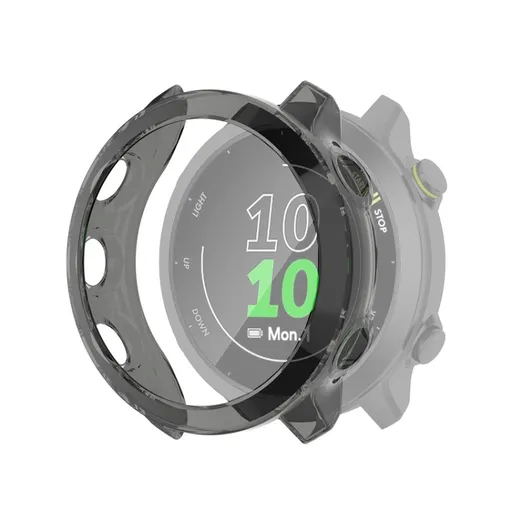 TPU HALF COVER Kryt pre Garmin Forerunner 55mm čierny