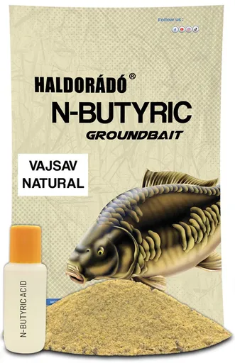 Haldorádó krmítková zmes n-butyric groundbait kyselina máselná 800 g + 50 ml aróma - natural