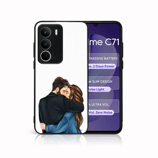 MY ART Ochranný kryt pre Realme C71 COUPLE (117)