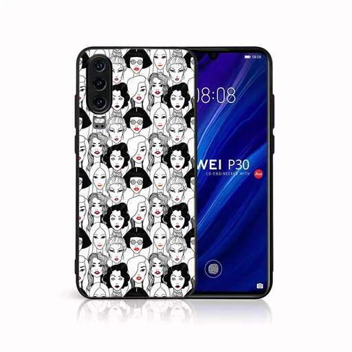 MY ART Ochranný obal pre Huawei P30 LIPSTICK (174)