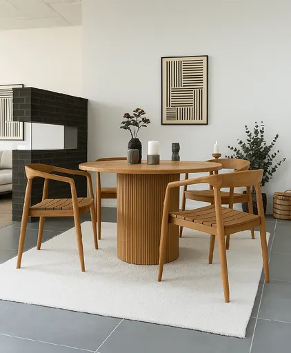 Elvisia Luxusný jedálenský set BOOTERO | 1 + 4