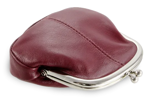 Burgundy dámska rámová minietue 511-1745-34