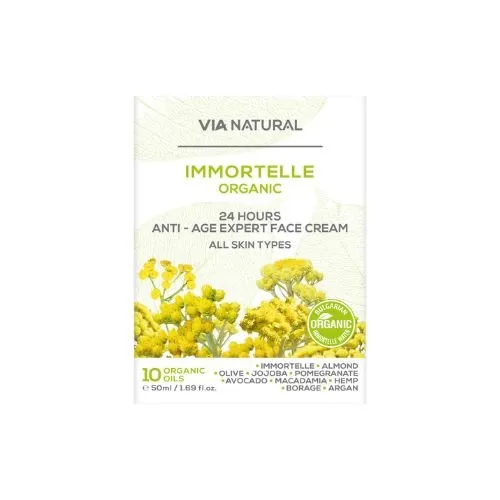 VIA NATURAL Pleťový krém s BIO Slamienkou 50 ml