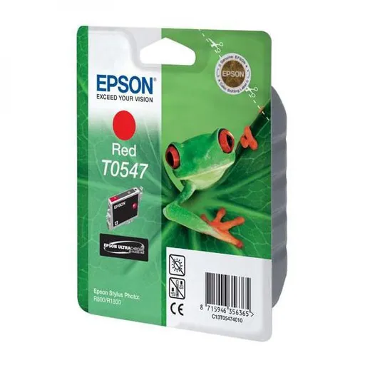 EPSON T0547 (C13T05474010) - originálna cartridge, červená, 13ml