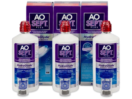AO SEPT PLUS HydraGlyde 3 x 360 ml