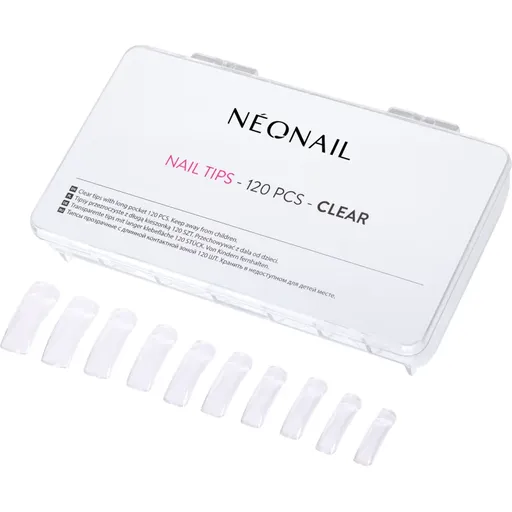 NEONAIL Nail Tips umelé nechty typ Clear 120 ks