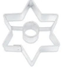 SMOLÍK COOKIE - Vykrajovačka hviezda/kolečko