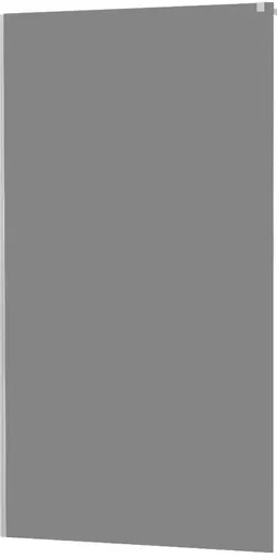 MEXEN - KIOTO-X walk-in 10mm 100x200 cm grafit samostatné sklo 800-100-000-00-40-X
