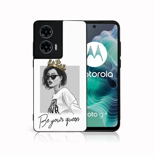 MY ART Ochranný kryt pre Motorola Moto G35 5G QUEEN (139)
