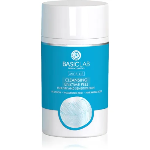 BasicLab Dermocosmetics Micellis jemný enzymatický peeling pre suchú až citlivú pleť 35 g
