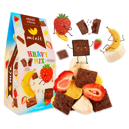 MIXIT Müsli classic hravý mix 300 g