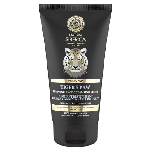 NATURA SIBERICA Men Revitalizačný čistiaci peeling - Tygria laba 150 ml