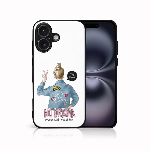 MY ART Ochranný kryt pre Apple iPhone 17 NO DRAMA (138)