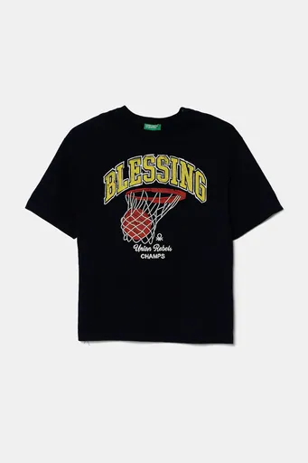 Detské bavlnené tričko United Colors of Benetton