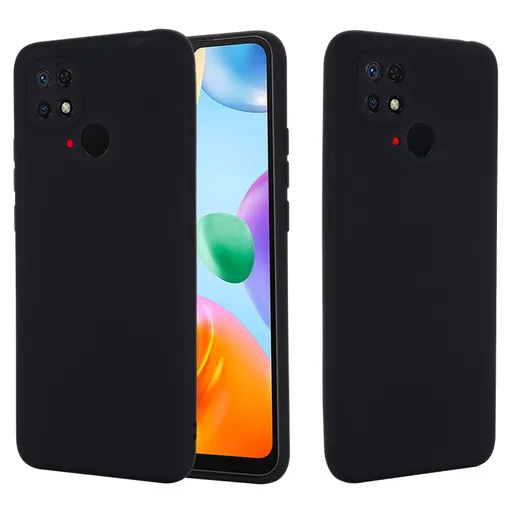 RUBBER Ochranný kryt Xiaomi Redmi 10C čierny