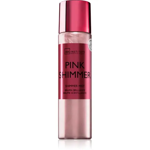 IDC Institute Shimmer Pink telová hmla s trblietkami 150 ml
