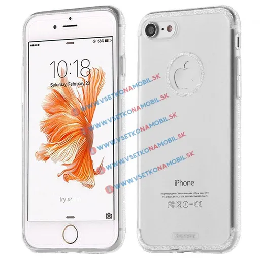 REMAX SUNSHINE silikónový obal Apple iPhone 7 / iPhone 8 priehľadný