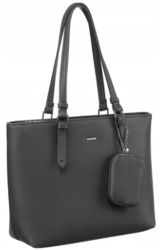Dámska shopper taška z ekokože s prídavnou kabelkou - Rovicky